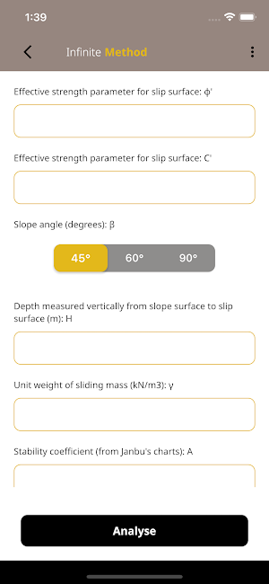 Flexislope Soil Slope Analysis Screenshot 3