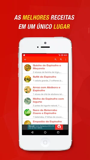 Receitas com Espinafre Screenshot 3