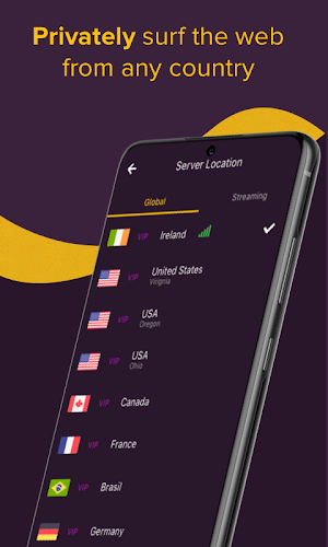 Panther VPN. Fast & Secure WiFi Protection Screenshot 1