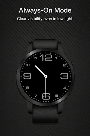Minimal Analog Watch Face Aura Screenshot 3