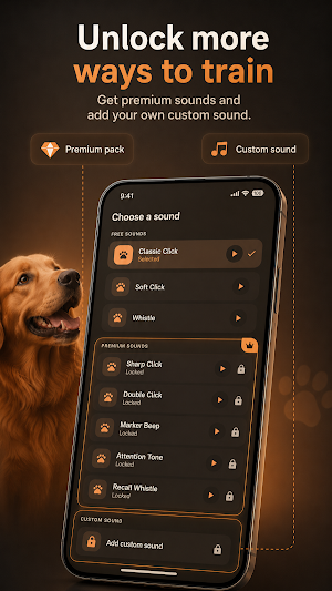 Dog Clicker Trainer & Whistle Screenshot 3