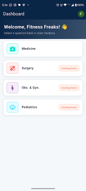 Vantage Med-DNB Question Banks Screenshot 1