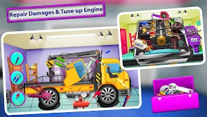 Tow Truck Repairing: Auto Vehicle Garage Screenshot 1