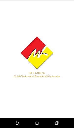 M L Chains - Gold Chain & Bracelets Wholesaler App Screenshot 0