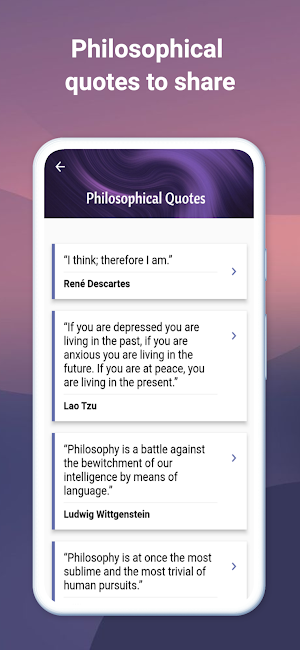 Famous Philosophy Quotes Screenshot 2