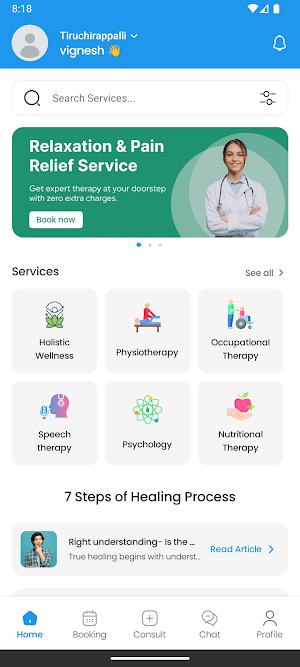 Prana Home Rehab Network Screenshot 2