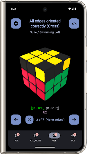 Rubik's Advanced Trainer Screenshot 2