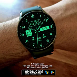 Watch face 10h08.com #77 Screenshot 2