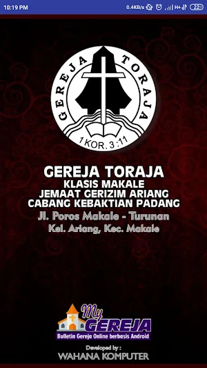 My Gereja : Gereja Toraja Screenshot 0