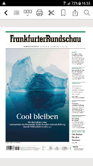FR Digitale Zeitung Screenshot 2