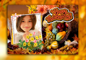 Happy Thanksgiving Photo Frame Screenshot 0