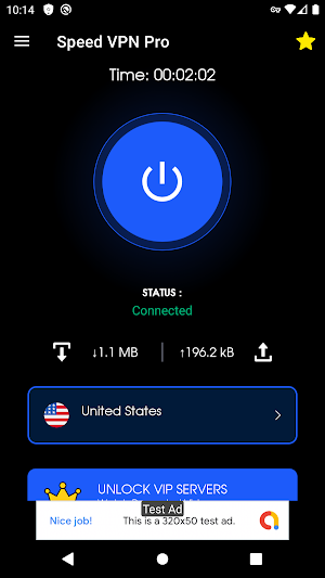 Speed VPN Pro : Fast VPN Proxy Screenshot 1