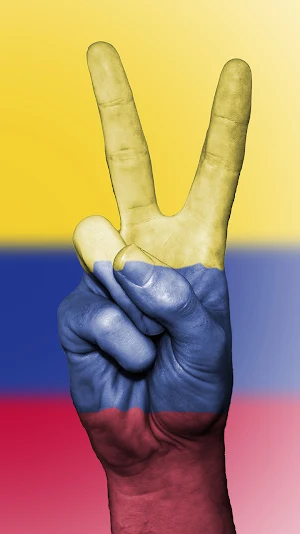 colombia flag wallpaper Screenshot 0