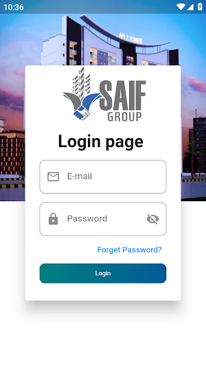 Saif Group Crm Screenshot 1