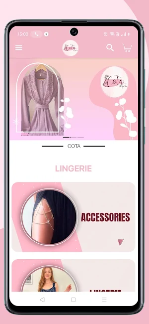 cota lingerie Screenshot 0