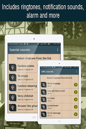 cuckoo ringtones for phone, cuckoo clock sound Screenshot 3