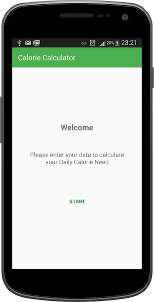 Calorie Calculator Screenshot 0