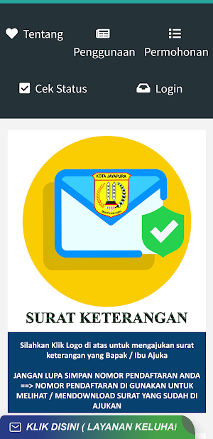 E-Kelurahan Hamadi Screenshot 3