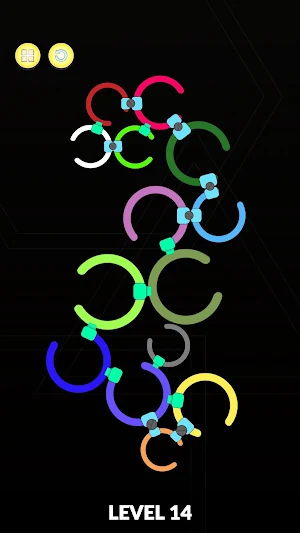 Untied Rings Rotate Screenshot 1