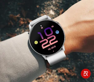 Stylish Violet Watch Face Screenshot 2