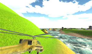 Fly Helicopter Flight Sim 3D Screenshot 1