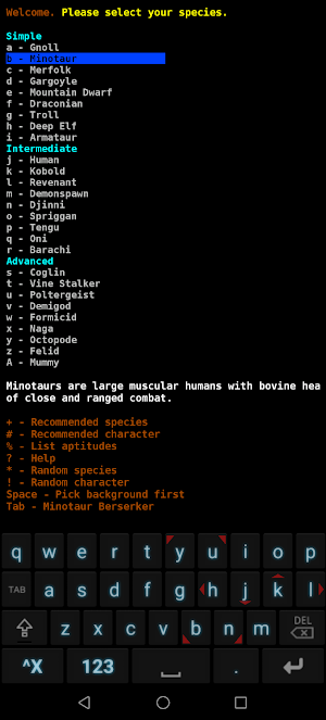 Dungeon Crawl Stone Soup ASCII Screenshot 2