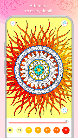 Color by Number – Mandala Book Screenshot 2