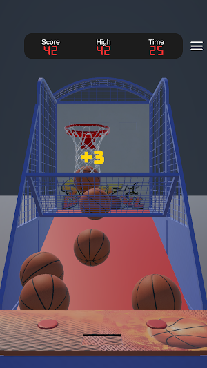 Hoops Arcade: Basketball Toss Screenshot 0