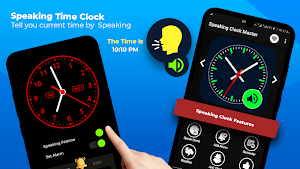 Smart Watch Speaking Clock : Talking Clock Time Screenshot 2