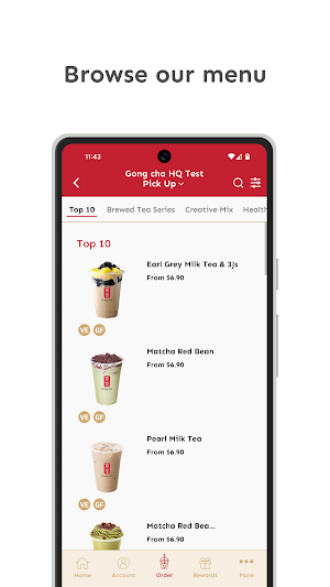 Gong cha Australia Screenshot 1