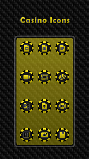Casino - Yellow Icons Screenshot 1