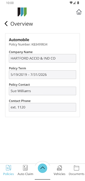 Wells Insurance Online Screenshot 3