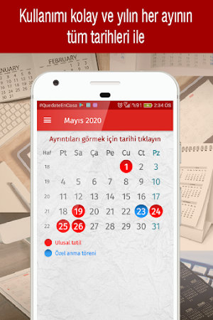 türkiye takvimi 2021, türk takvimi yeni Screenshot 1