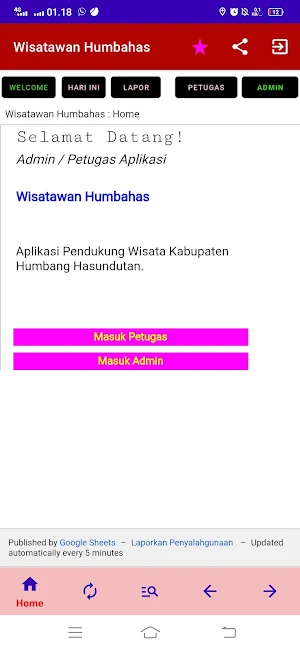 Wisatawan Humbahas Screenshot 3