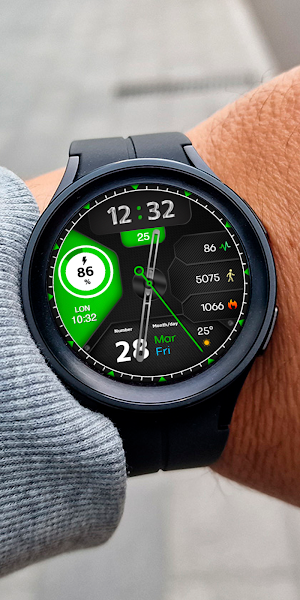 CyberTime X Watchface Screenshot 2