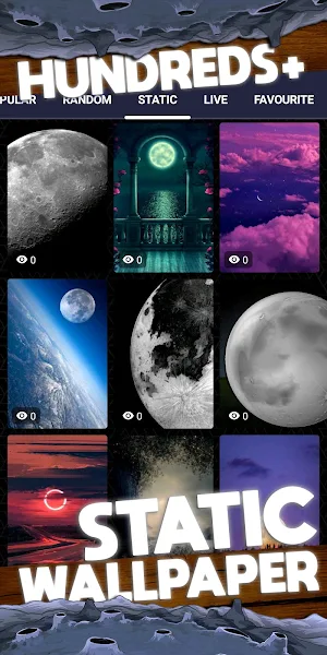 moon wallpaper Screenshot 3