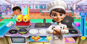 game cooking fast food chef Screenshot 0