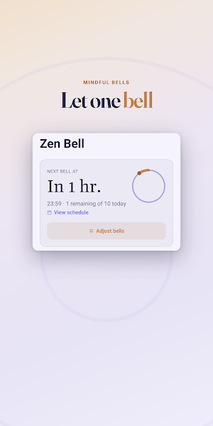 Zen Bell: Mindfulness Journal Screenshot 0