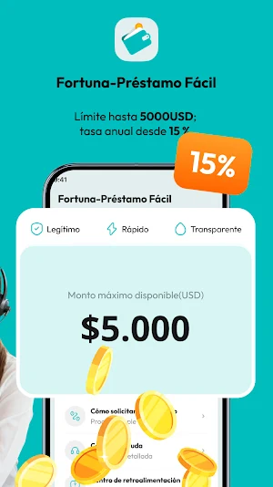 Fortuna-Préstamo Fácil Screenshot 1