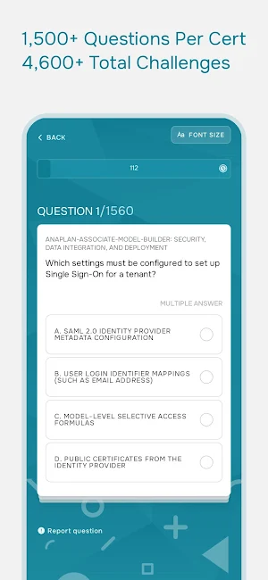 Anaplan Model Exam Prep (+AI) Screenshot 2