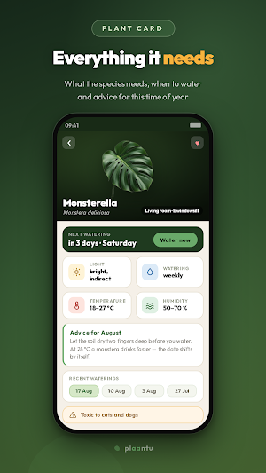 plaantu — Plant Care Screenshot 1