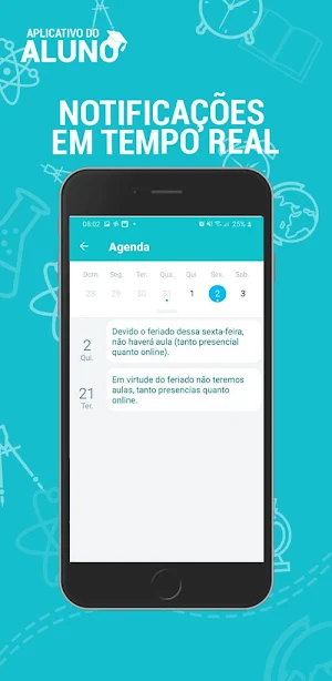 Aplicativo do Aluno Screenshot 3