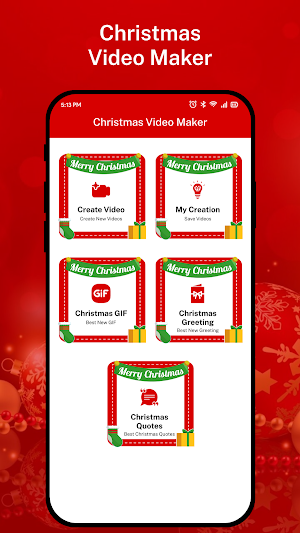 Christmas Video Maker 2025 Screenshot 0