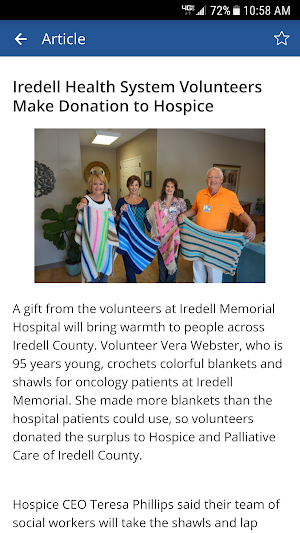I-Connect with Iredell Health Screenshot 2