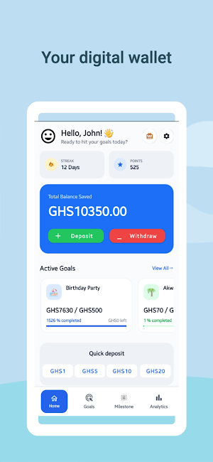 Wise Piggy Bank Screenshot 0