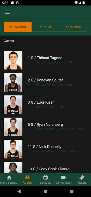 UT Dallas Athletics Screenshot 1