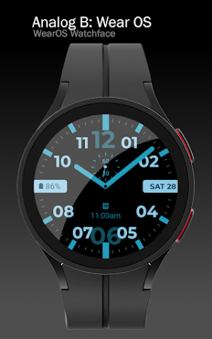 Analog B: Wear OS Screenshot 1