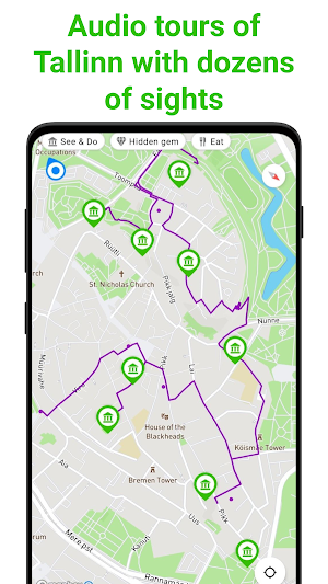 Tallinn Tour Guide:SmartGuide Screenshot 0