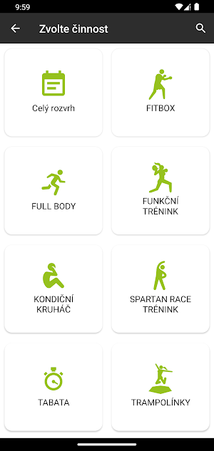 Hakim Fitness Kladno Screenshot 3