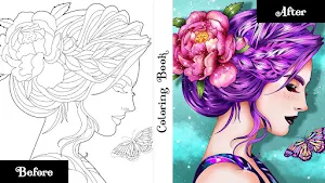 Paint By Number - Color Books Screenshot 1